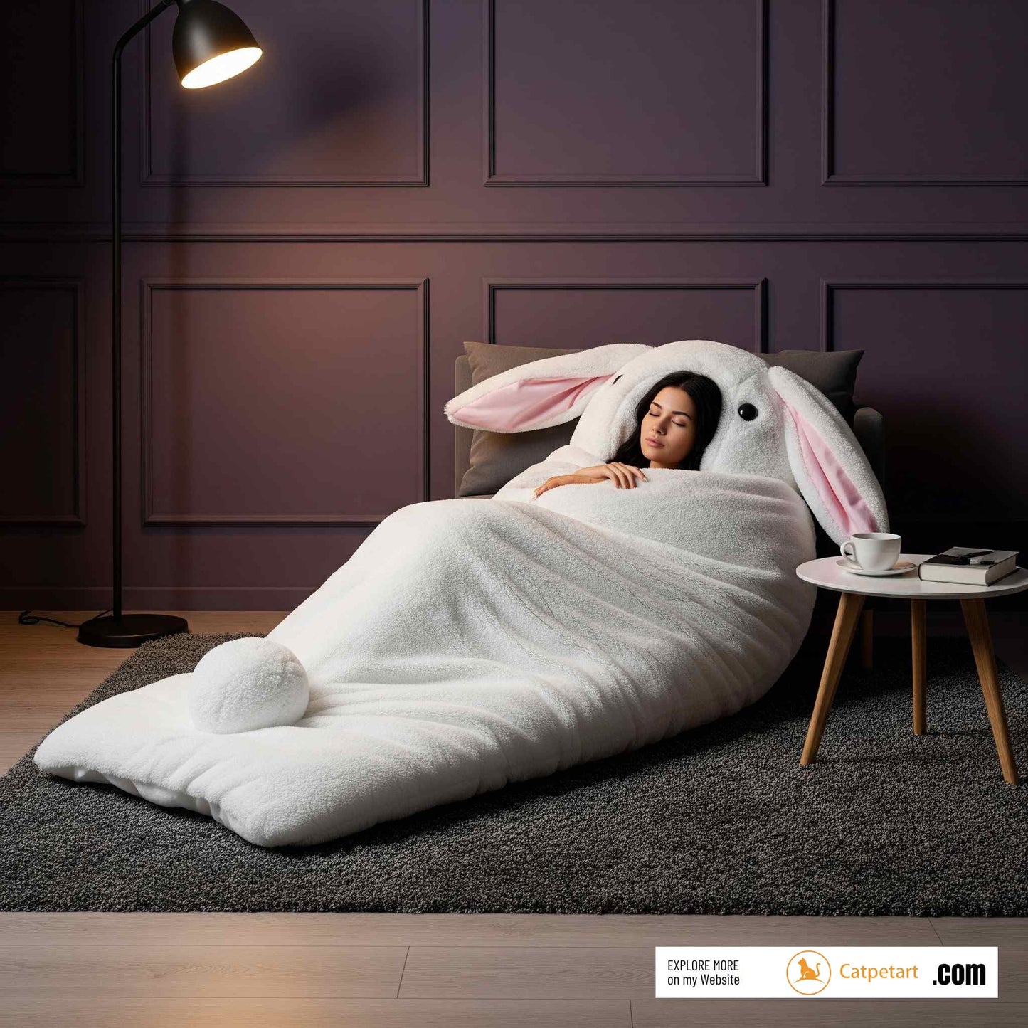 2025 Latest Fluffy Rabbit Sleeping Bag: A Must-Have for Bunny Lovers