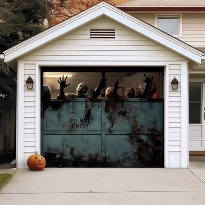 🔥Limited-time 50% off sale | Halloween Garage Door Cover