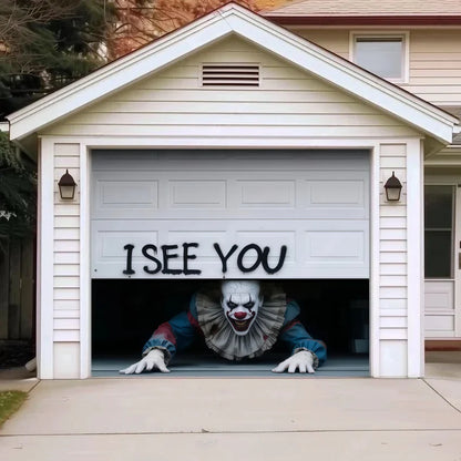 🔥Limited-time 50% off sale | Halloween Garage Door Cover