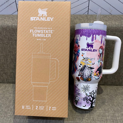 Hauntidays™ Sally x Jack Skellington 40oz Tumbler
