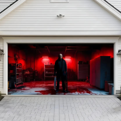 🔥Limited-time 50% off sale | Halloween Garage Door Cover