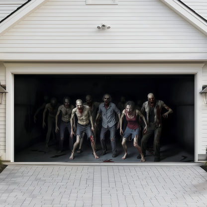 🔥Limited-time 50% off sale | Halloween Garage Door Cover