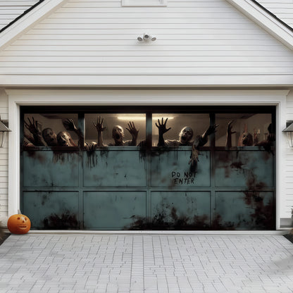 🔥Limited-time 50% off sale | Halloween Garage Door Cover