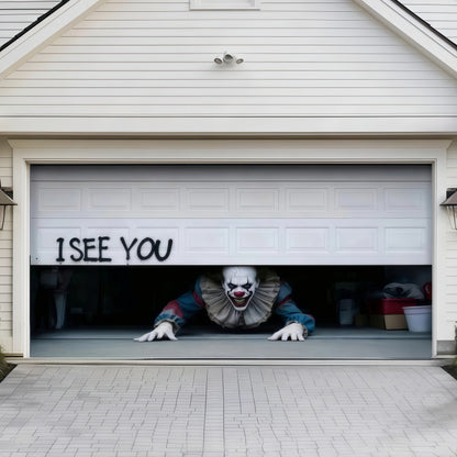 🔥Limited-time 50% off sale | Halloween Garage Door Cover