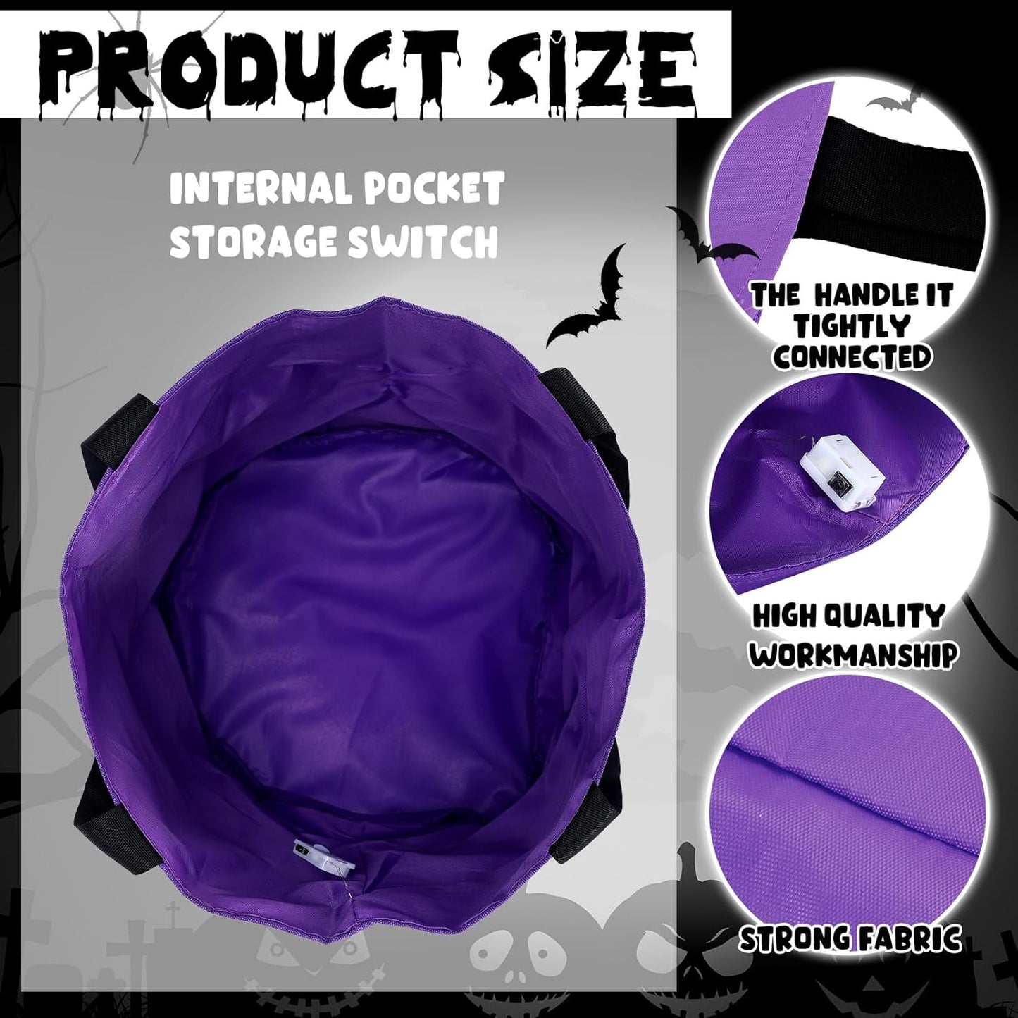 Halloween LED Buckets