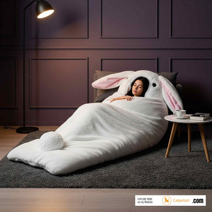 2025 Latest Fluffy Rabbit Sleeping Bag: A Must-Have for Bunny Lovers