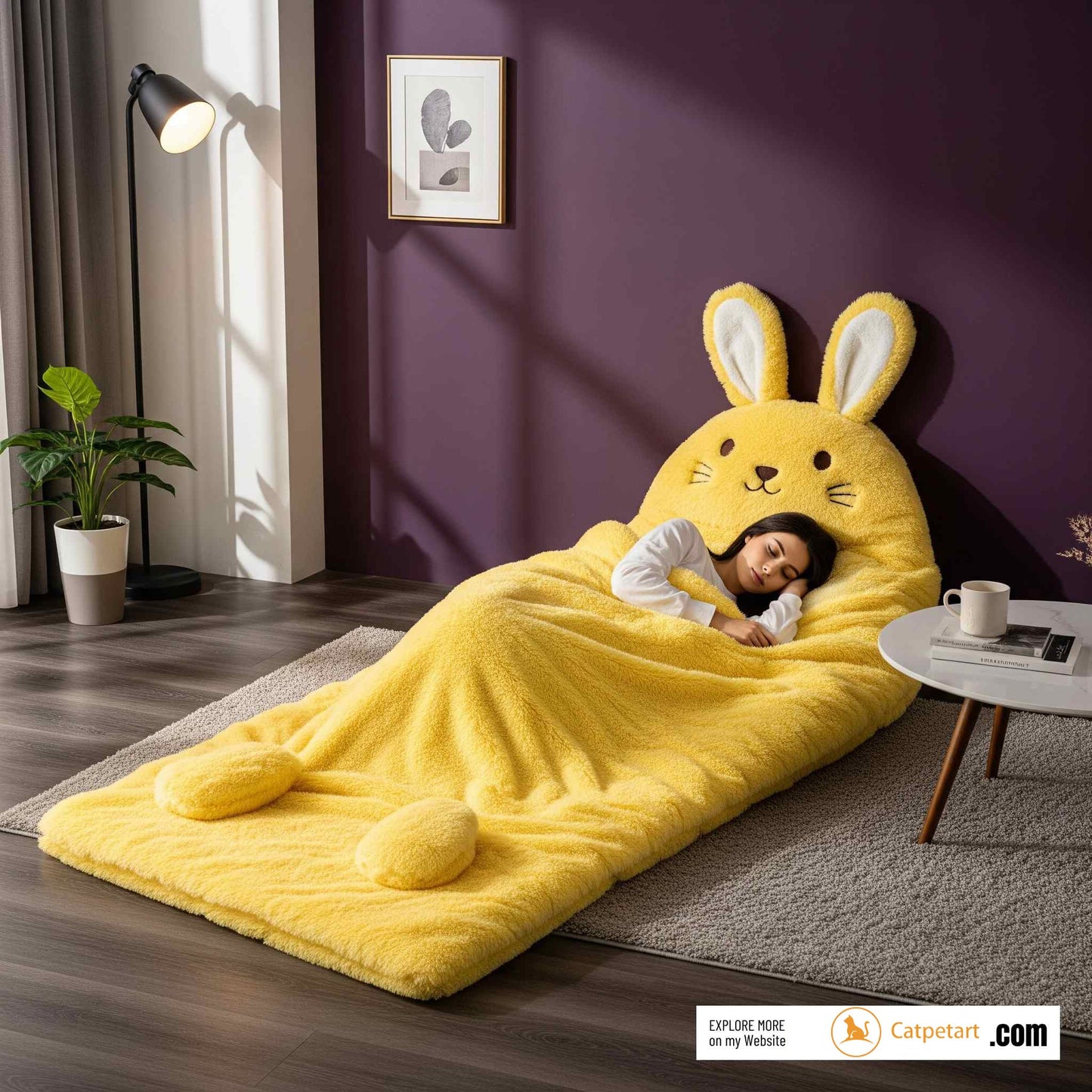 2025 Latest Fluffy Rabbit Sleeping Bag: A Must-Have for Bunny Lovers