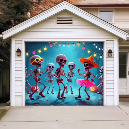 🔥Limited-time 50% off sale | Halloween Garage Door Cover