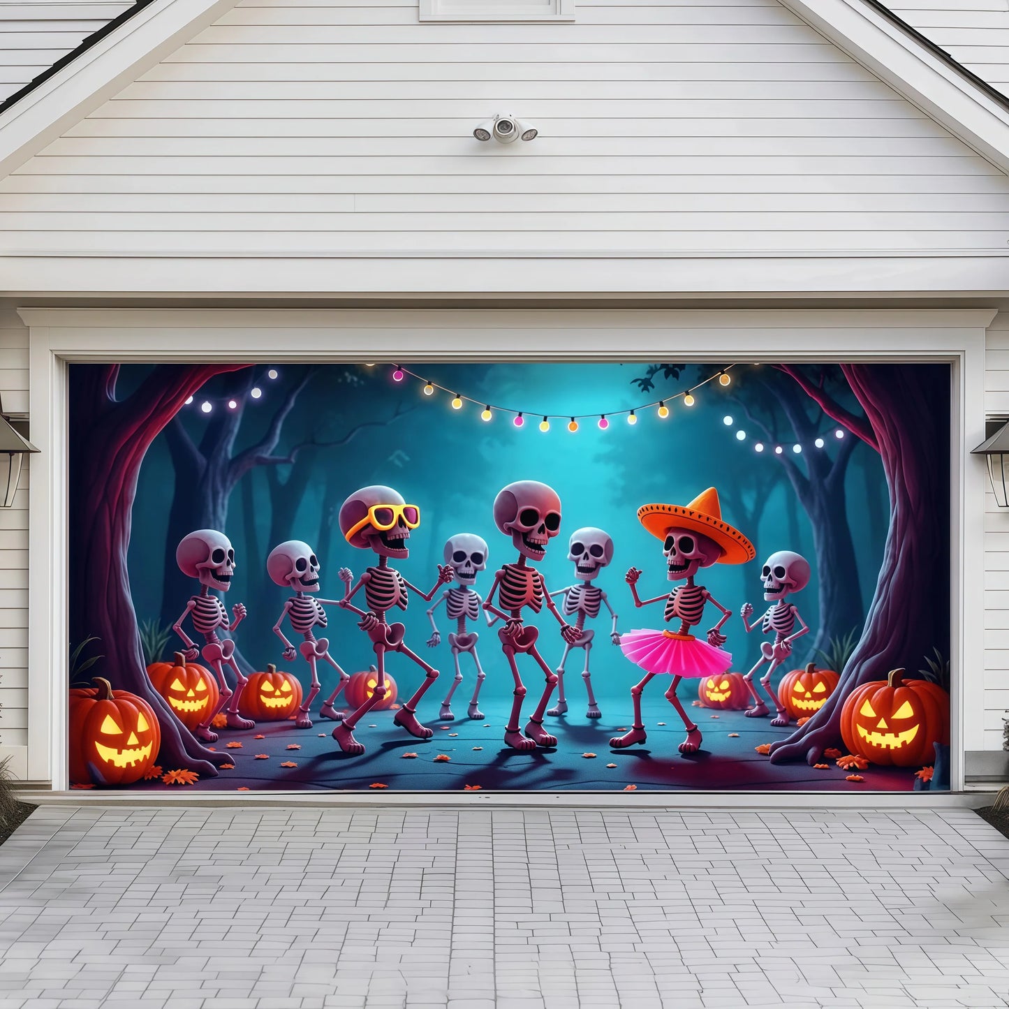 🔥Limited-time 50% off sale | Halloween Garage Door Cover