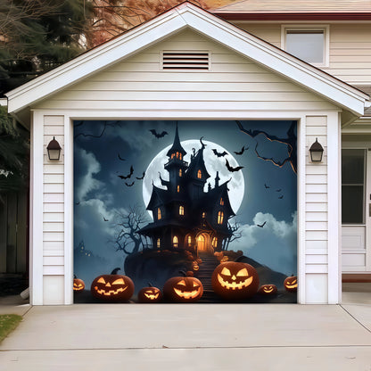 🔥Limited-time 50% off sale | Halloween Garage Door Cover