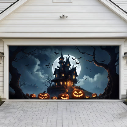 🔥Limited-time 50% off sale | Halloween Garage Door Cover
