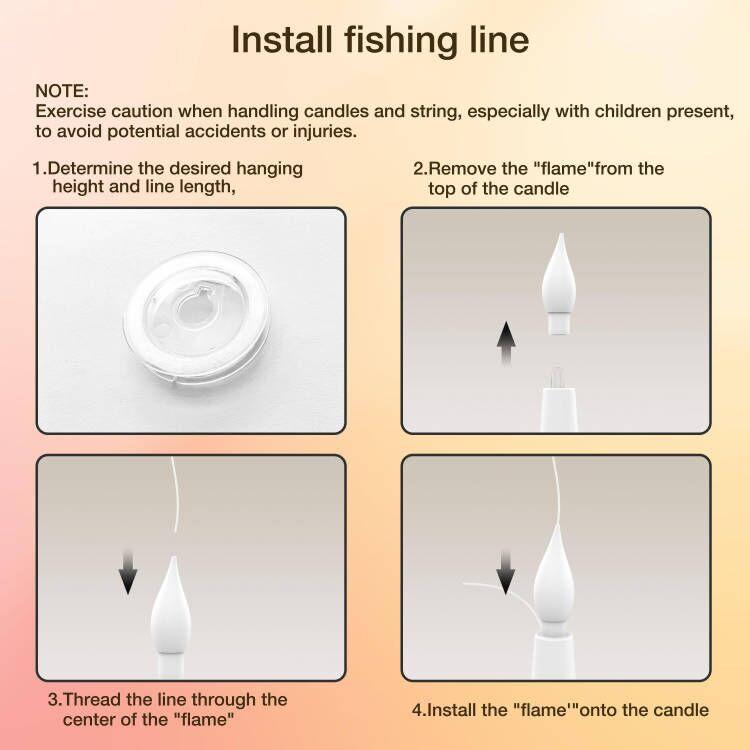 Magic Flameless Candles Set