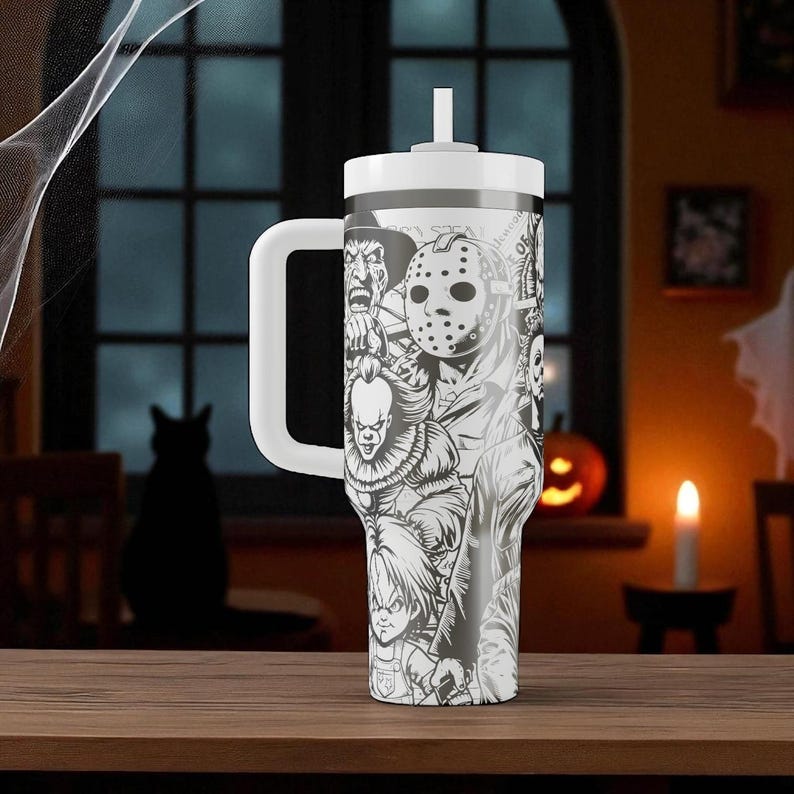 Hauntidays™ Horror-Themed 40oz Tumbler